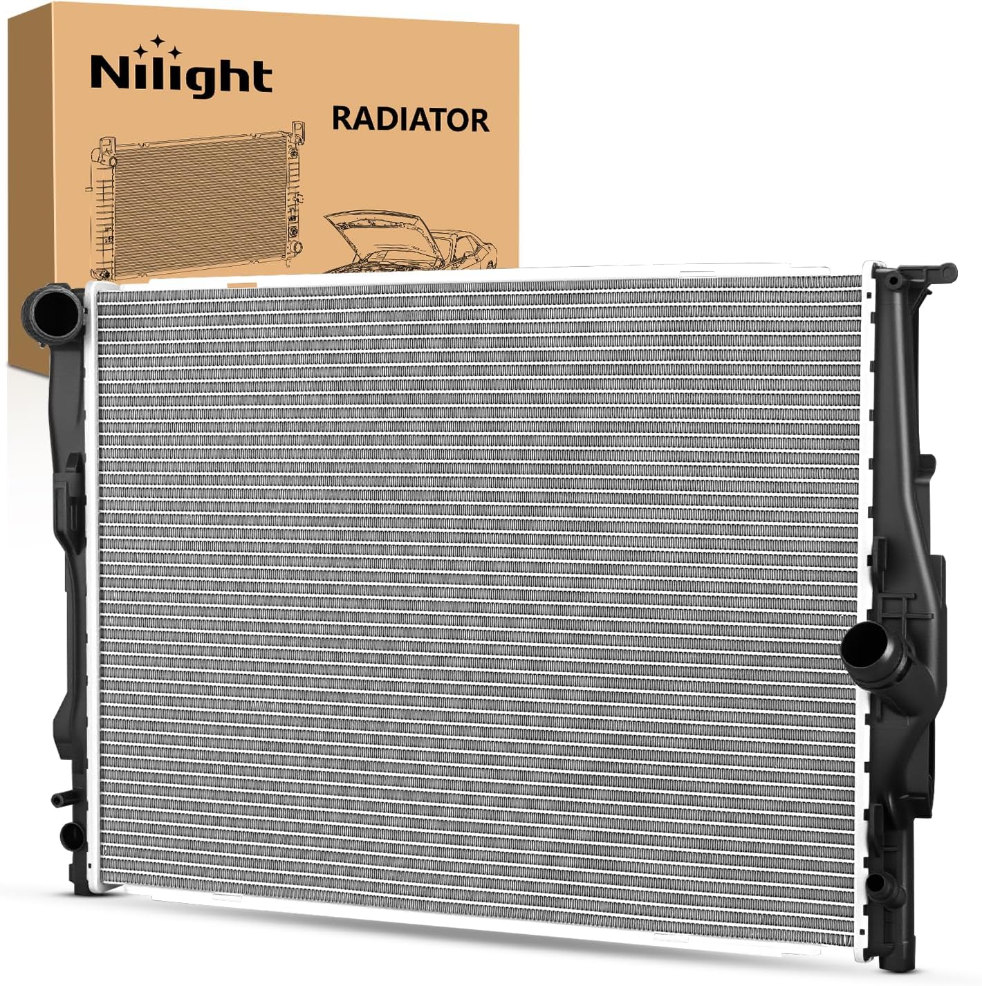 Radiator for BMW 128i 2008 2009 2010 2011 2012 2013, 325i, 328i 2007-2013, 328i xDrive 2009-2013, 330Ci 330i 330xi L6 3.0L 2006 Only Auto Trans