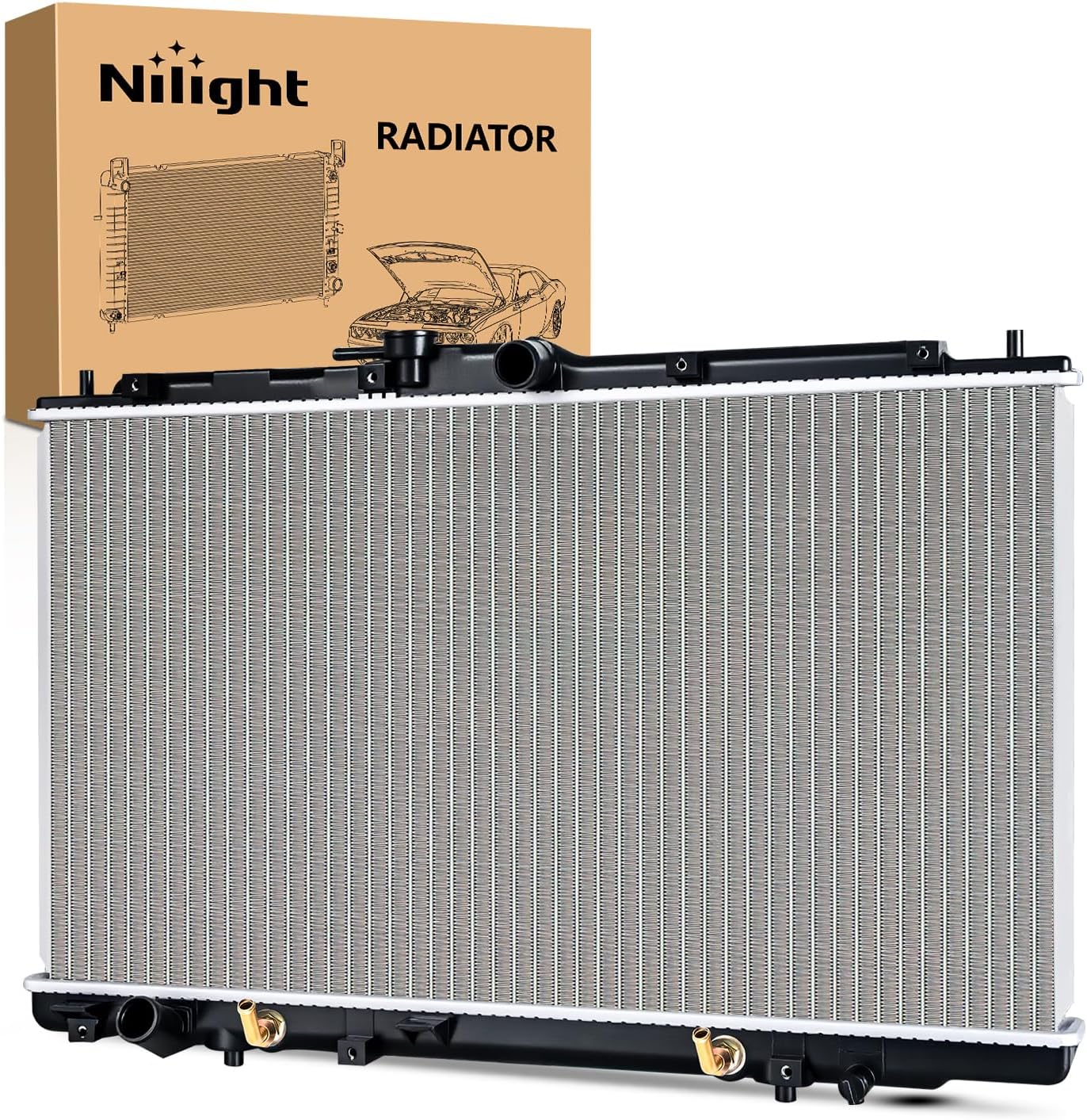 Radiator for Honda Accord 1998 1999 2000 2001 2002, Acura 1999-2001 V6 3.2L 3.0L, Automatic Trans