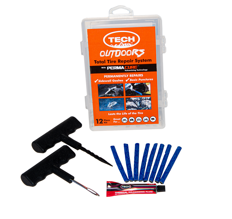 822TOD - Permacure Tire Repair Kit (8 Repairs and Tools)
