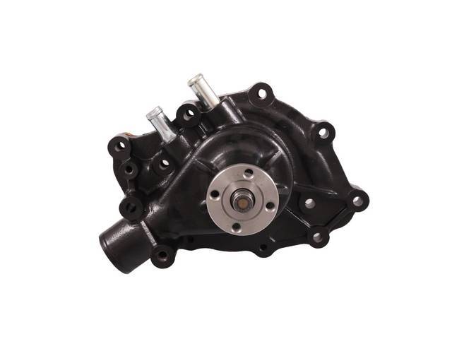 Water Pump, Tuff-Stuff Super Cool, Cast Iron, RH Inlet, Black Finish