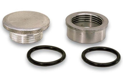 Moroso 85280 Universal Weld-On Filler Cap Kit - 1.5" OD Steel Bung - O-Ring Seal
