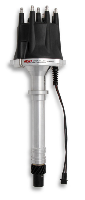 MSD Ignition 85557 Pro-Billet Distributor - V8 Chevy - With Black Cap
