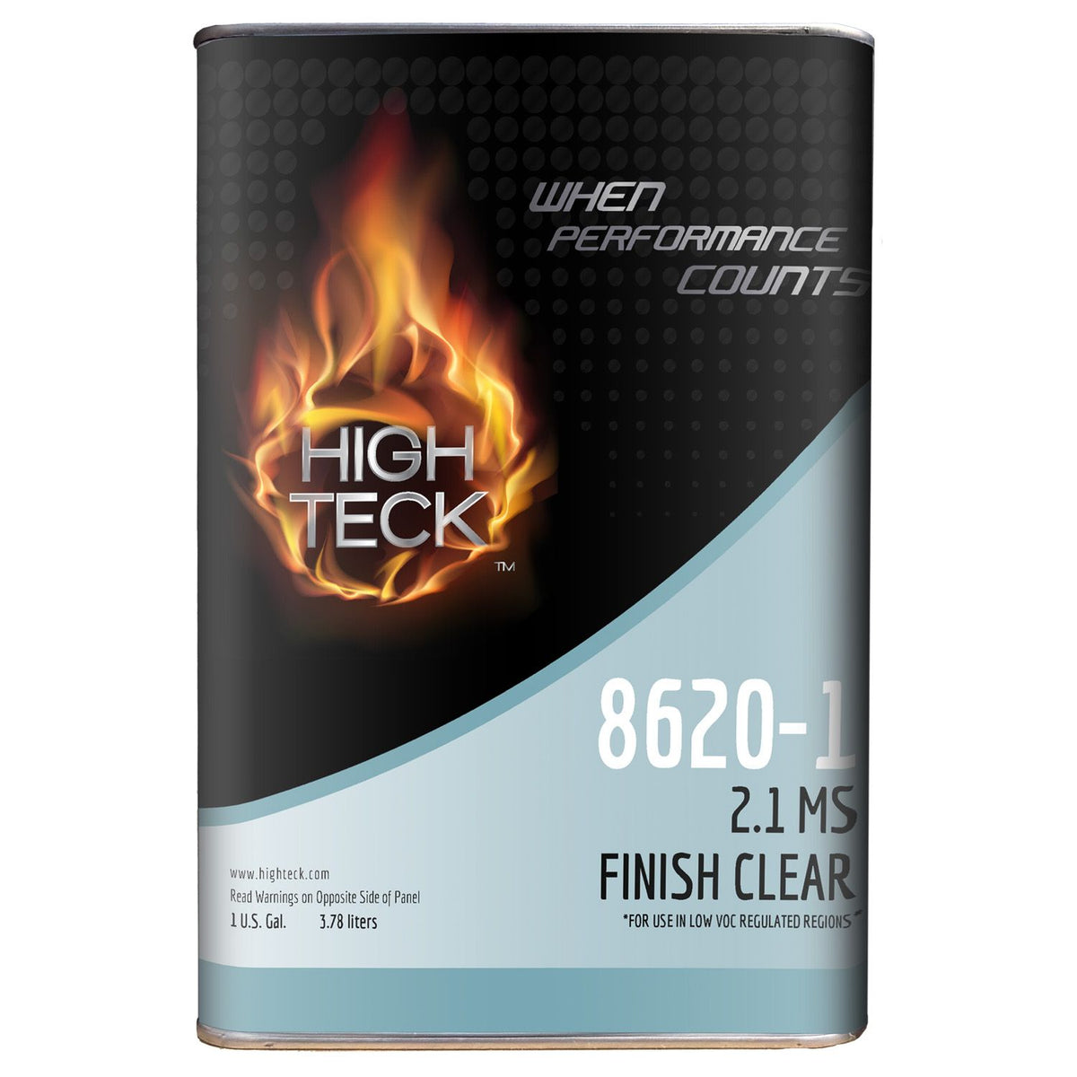 High Teck 8620-1 2.1 MS Finish Clear Gallon Water-White Low-Gloss