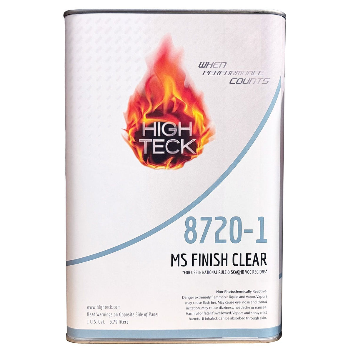 High Teck 8720-1 2.1 MS FINISH CLEAR GALLON