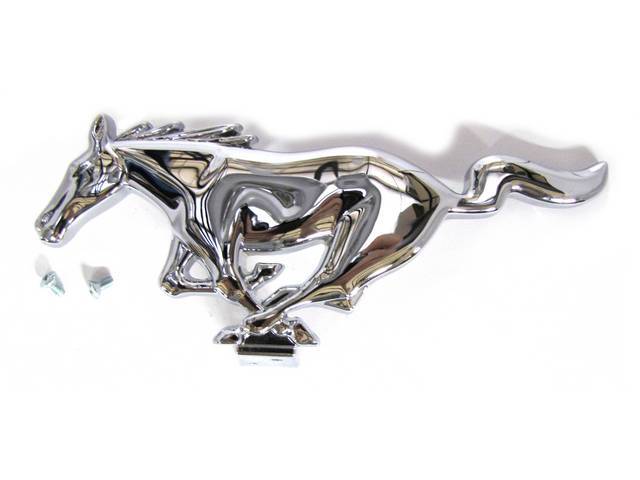 Radiator Grille Ornament, Running Horse and Corral
