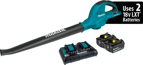 36V (18V X2) LXT™ Blower Kit (5.0Ah), Makita-built motor, XBU01PT