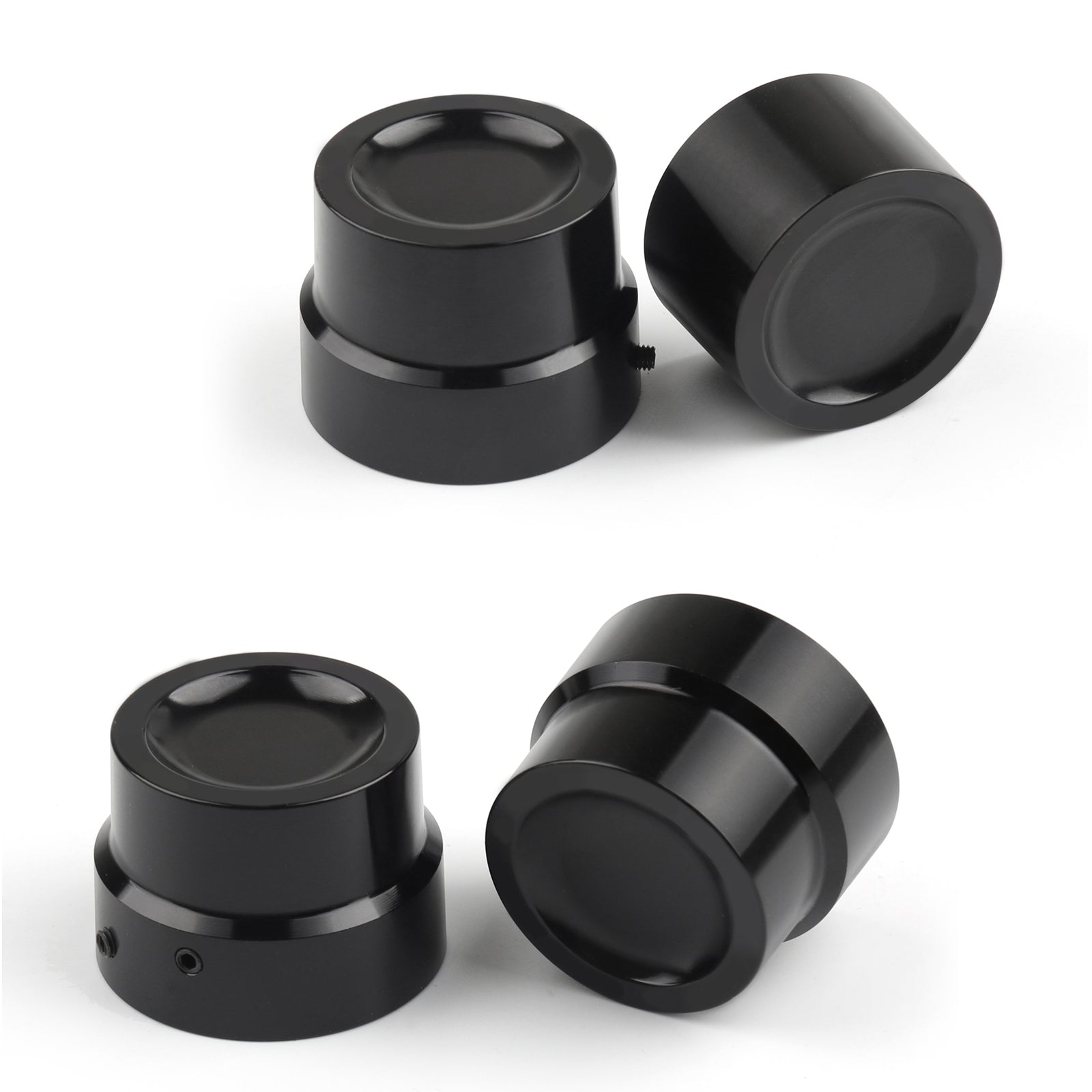 Softail Dyna Touring Street Glide Front+Rear Axle Cap Nut Cover