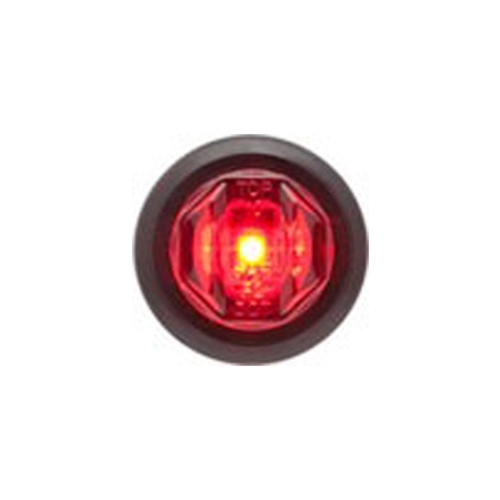 Optronics Red 3/4 Inch P2 rated marker/clearance light .180 Male bullets - MCL12RKPG