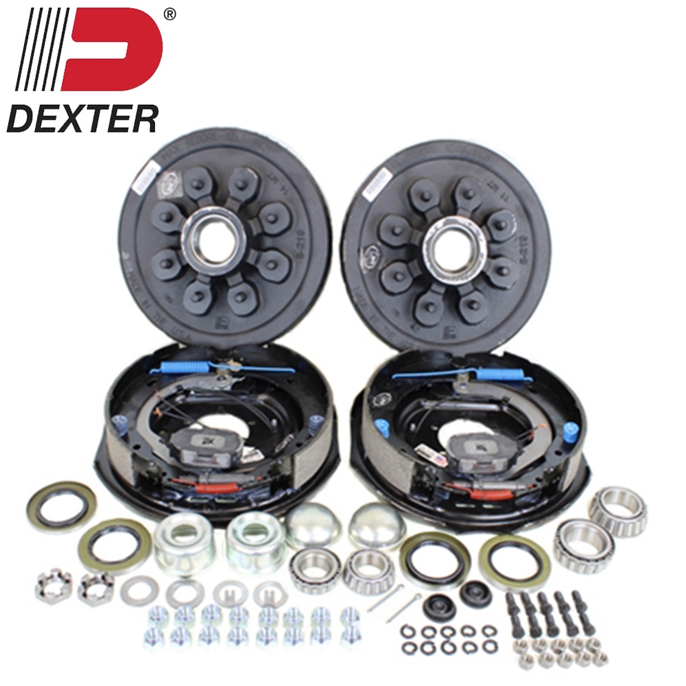 Dexter 8-6.5" Bolt Circle 7,000 lbs. Trailer Axle Electric Brake Kit - BK42865ELE-DB