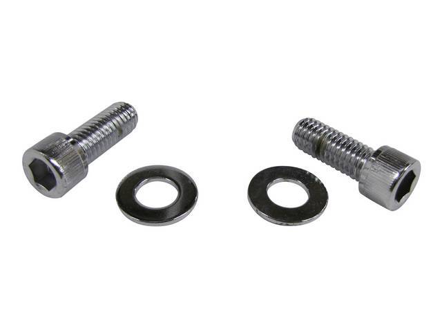 Bolt Kit, Fuel Pump, Polished Stainless Steel Allen Head Bolts