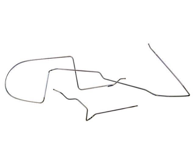 Fuel Tank to Fuel Pump Fuel Lines, 5/16 2 Piece, Stainless Steel