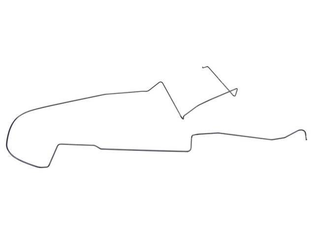 Fuel Tank to Fuel Pump Fuel Line, 5/16 1 Piece, Carbon Steel