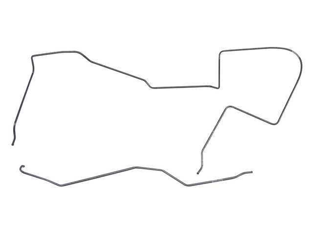 Fuel Tank to Fuel Pump Fuel Lines, 3/8 2 Piece, Carbon Steel