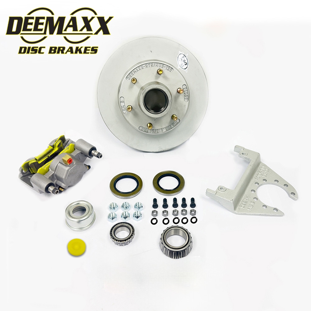 DeeMaxx 5,200 lbs. Disc Brake Kit for One Wheel with Maxx Caliper - DM52KMAX