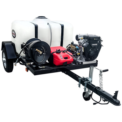 SIMPSON Mobile Trailer 1B- 95004 Gas Pressure Washer Trailer 4200 PSI at 4.0 GPM