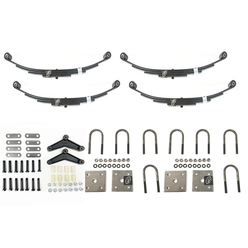 Southwest Wheel Tandem Suspension Kit for 3,500 lbs. Trailer Axles with No Hanger Brackets - HL3500-KIT-TANDEM
