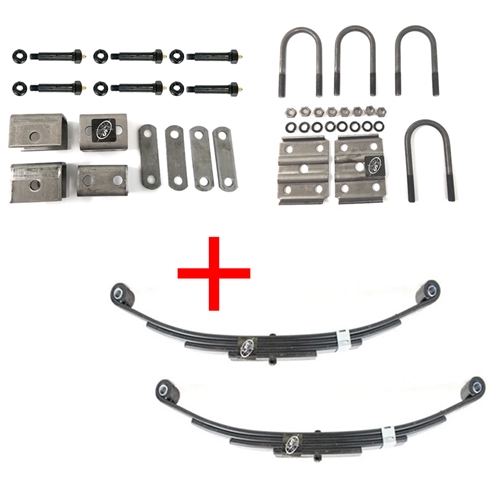 Southwest Wheel 3,500 lbs. Greaseable Single Trailer Axle Suspension Kit - WB3500-KIT-SINGLE