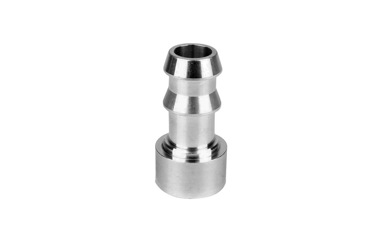 RaceFlux Aluminum Weldable Barb, 1/2"