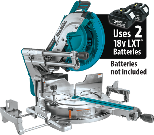 36V (18V X2) LXT™ Brushless 12" Dual-Bevel Sliding Compound Miter Saw with Laser, Tool Only, XSL07Z