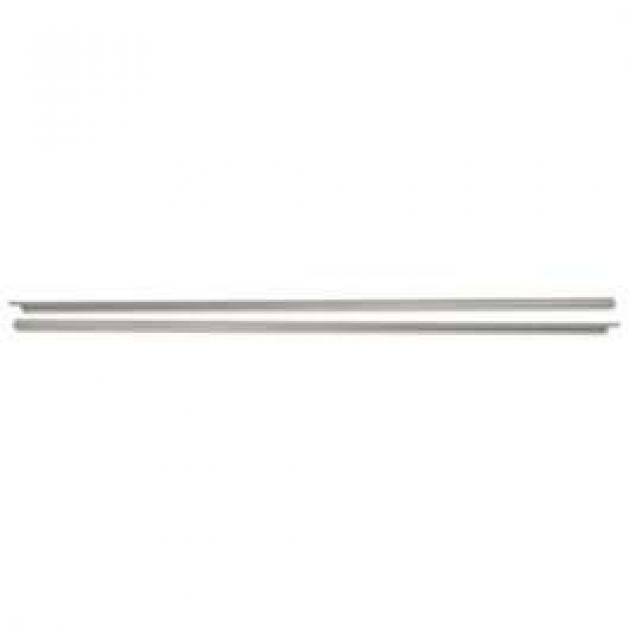 Lower Door Panel Retainer, Stainless, Galaxie, 1964