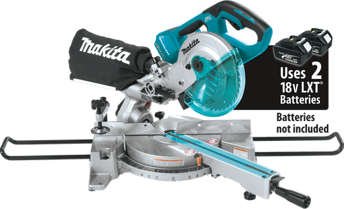 36V (18V X2) LXT™ Brushless 7-1/2" Dual Slide Compound Miter Saw, Tool Only, XSL02Z