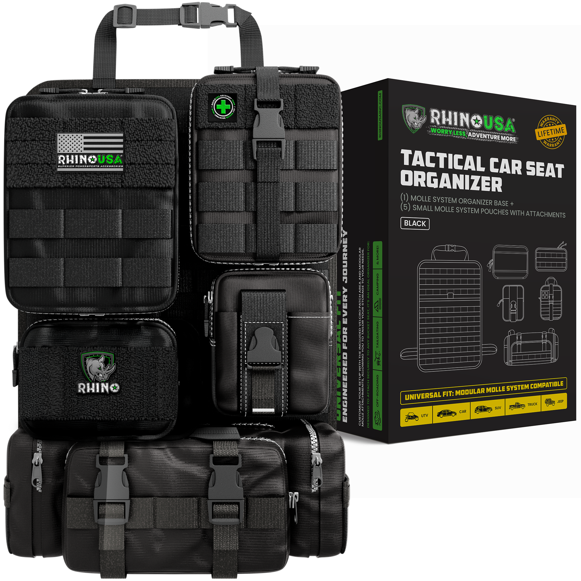 Tactical Car Seat Organizer