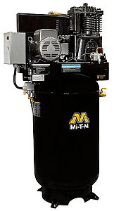 Mi-T-M ACS-46305-80VM Electric Air Compressors, 80-Gallon Two Stage Electric Ver
