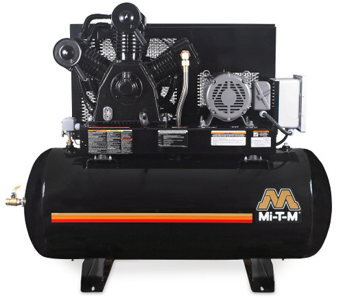 Mi-T-M AES-20315-120HM Electric Air Compressors ,120-Gallon Two Stage Electric S