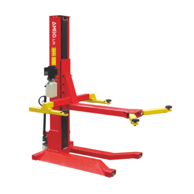 AMGO Hydraulics SML-7 7,000 Lbs Portable Single Post Lift