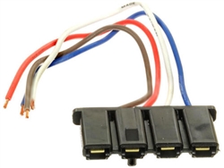 1967 - 1972 Camaro External Voltage Regulator Wiring Harness Pigtail Connector
