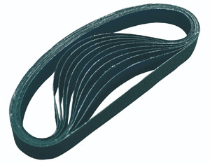 Astro Pneumatic 303640Z 3/8 x 13 40 Grit Sanding Belt 10pc