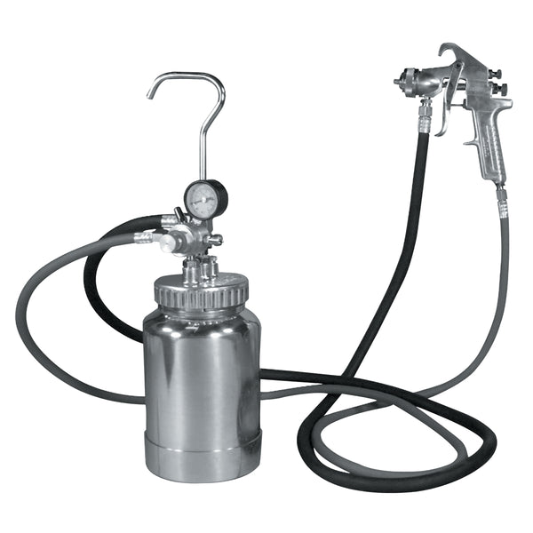 2 Quart Pressure Pot with Silver Gun and Hose AST2PG8S