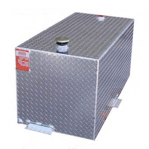 TOPS TanksSSR110Severe Series - 110 Gallon Rectangle Refueling Tank - .190 HD alum