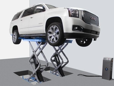 Atlas FM-9SL In-Ground Flush Mount Scissor Lift 9,000 lbs.