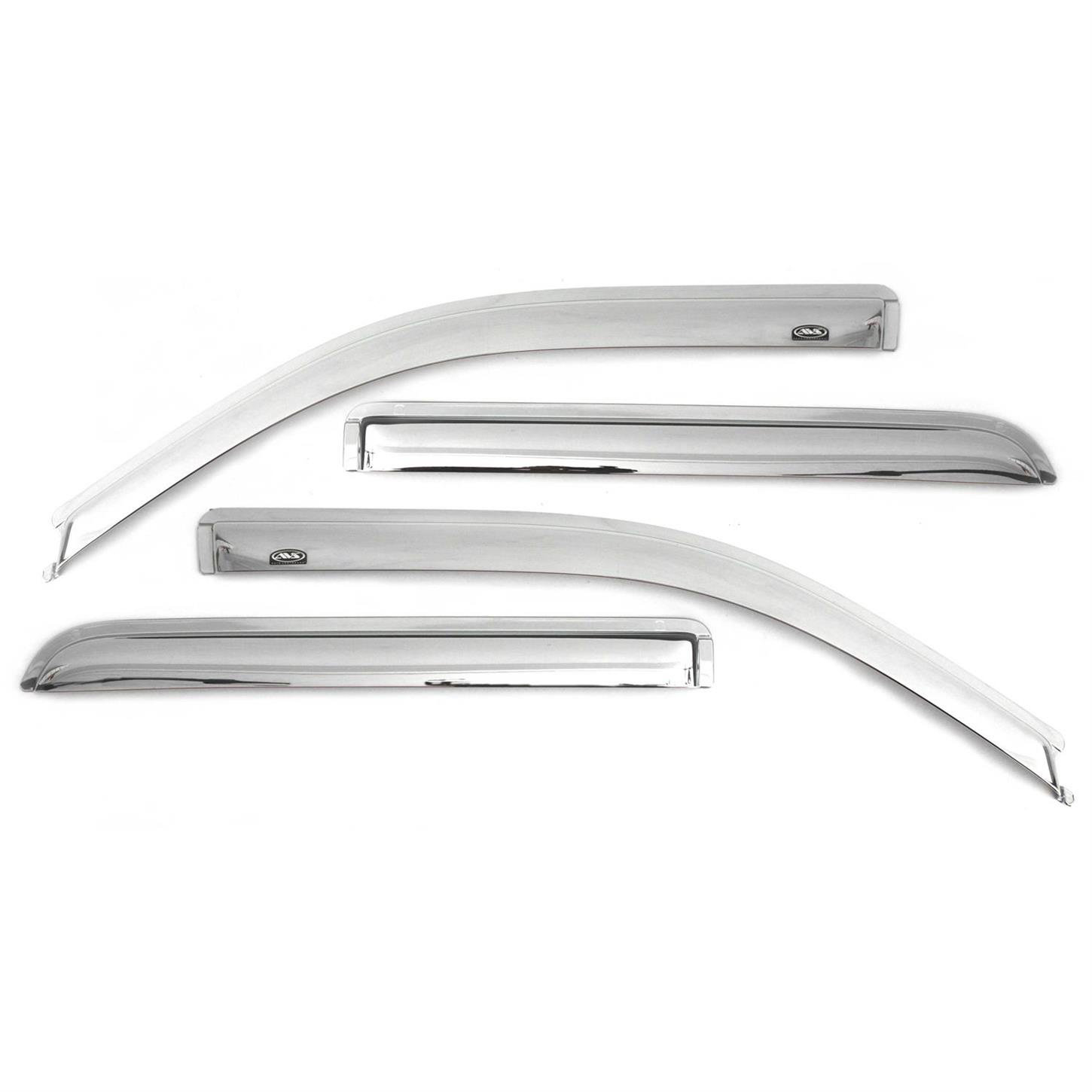 AVS 684252 Window Deflector Ventvisor Stick-On4pc. Set in Chrome for 11-21 Jeep Grand Cherokee WK