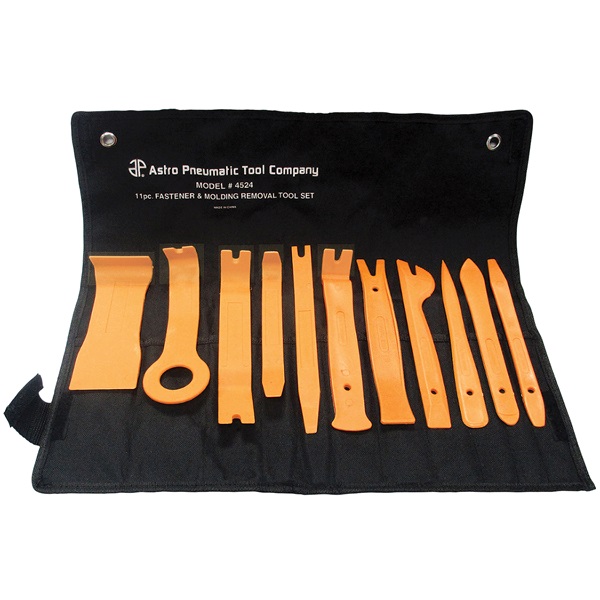 Astro Pneumatic 11-Pc Fastener & Molding Removal Tool Set