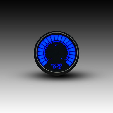 Air-Fuel Ratio LED Digital Bargraph Black Bezel B7008