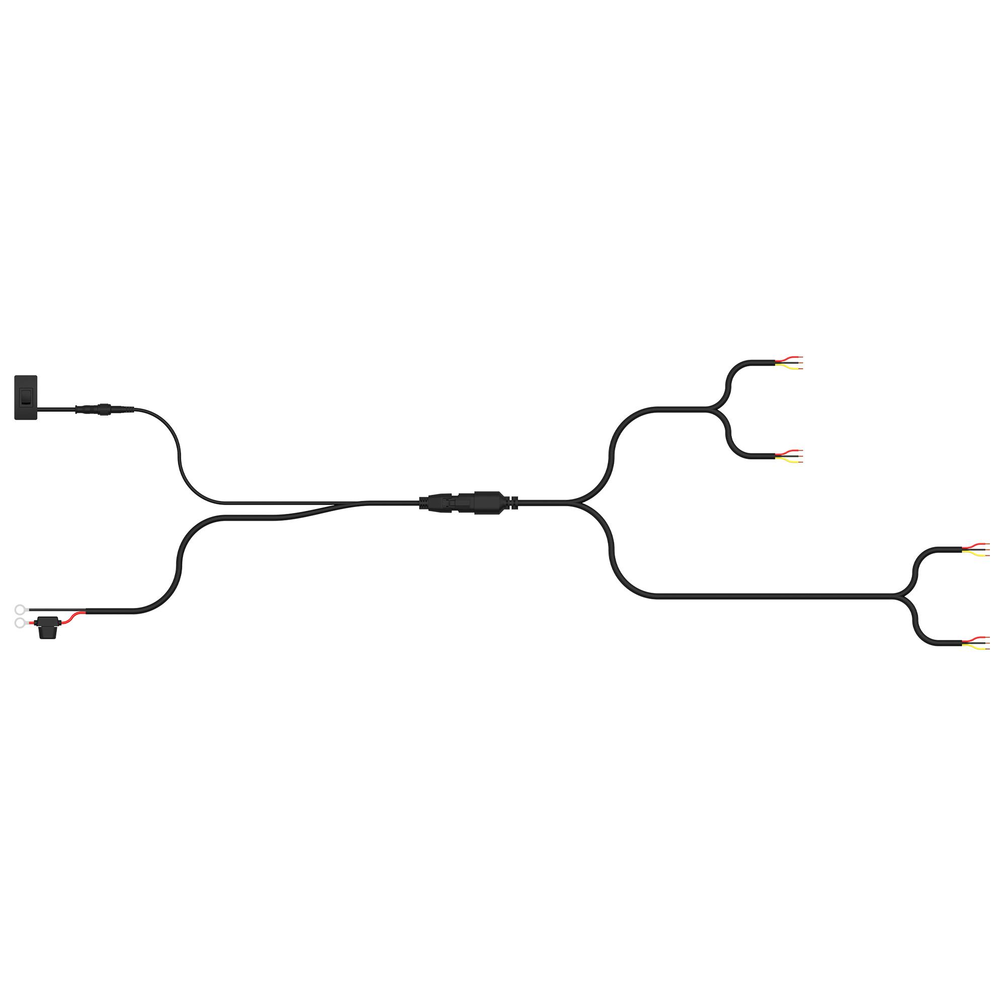 ARC Lighting BB84043 WorkLink™ Harness, For 4 Single-Color Work Lights, Plug and Play (1 EA)