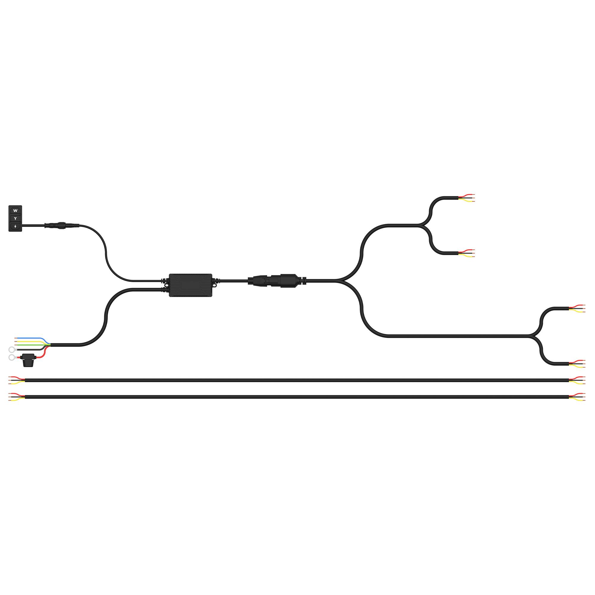 ARC Lighting BB84044 WorkLink™ Harness, For 4 Dual-Color Work Lights, Plug and Play (1 EA)