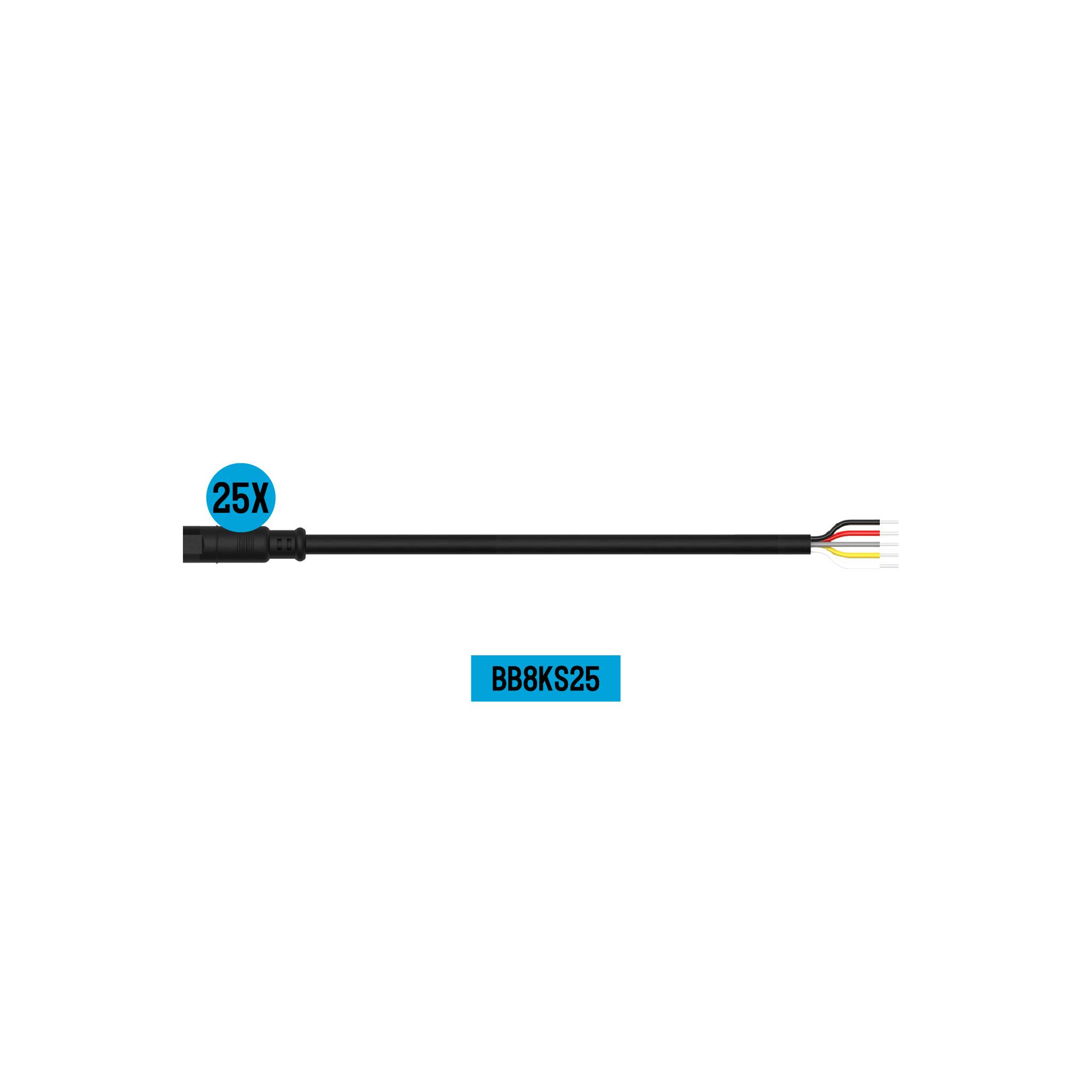 ARC Lighting BB8KS25 StrobeLink Conversion Pigtail, Bulk Pack (25 EA)