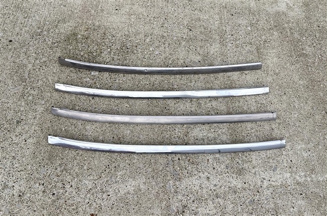 1967 - 1969 Camaro Rear Window Chrome Molding Trim, LH Lower GM Used