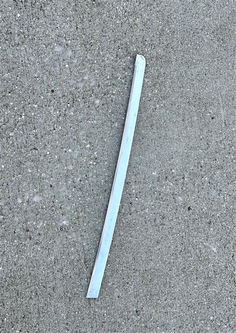 1967 - 1969 Camaro Windshield Chrome Molding, LH Vertical Side, Original GM Used