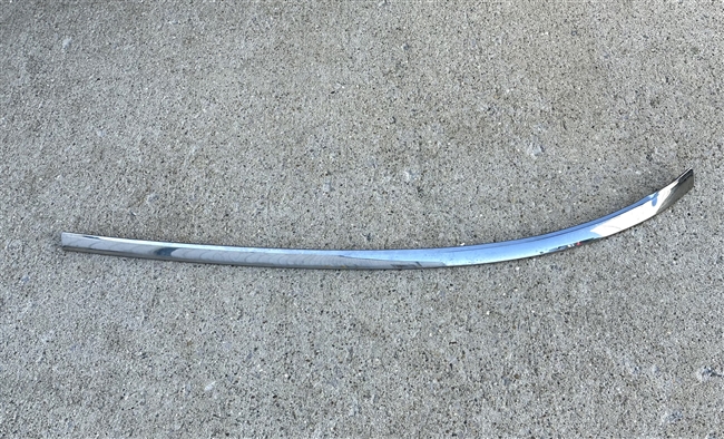 1967 - 1969 Camaro Coupe Lower Windshield Molding Chrome, Left Hand Original GM Used