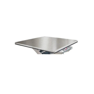 Bishamon EZ-4448-SS Oversize rectangular rotating platform in 304 stainless steel (44" x 48")