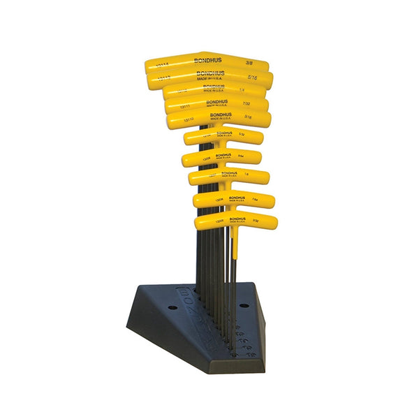 10-Piece Balldriver and Hex T-Handles Set with Stand BND13190