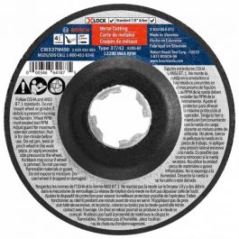 Bosch X-LOCK 4-1/2" x .098" T27 Cut-Off Wheel