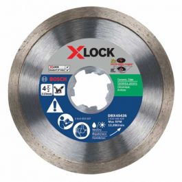 Bosch X-LOCK 4-1/2" Continuous Rim Diamond Blade
