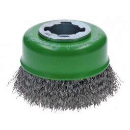 Bosch X-LOCK 3" Wire Cup Brush - Stainless Steel