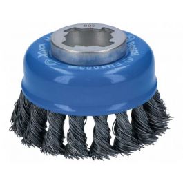 Bosch X-LOCK 3" Knotted Wire Cup Brush - Carbon Steel