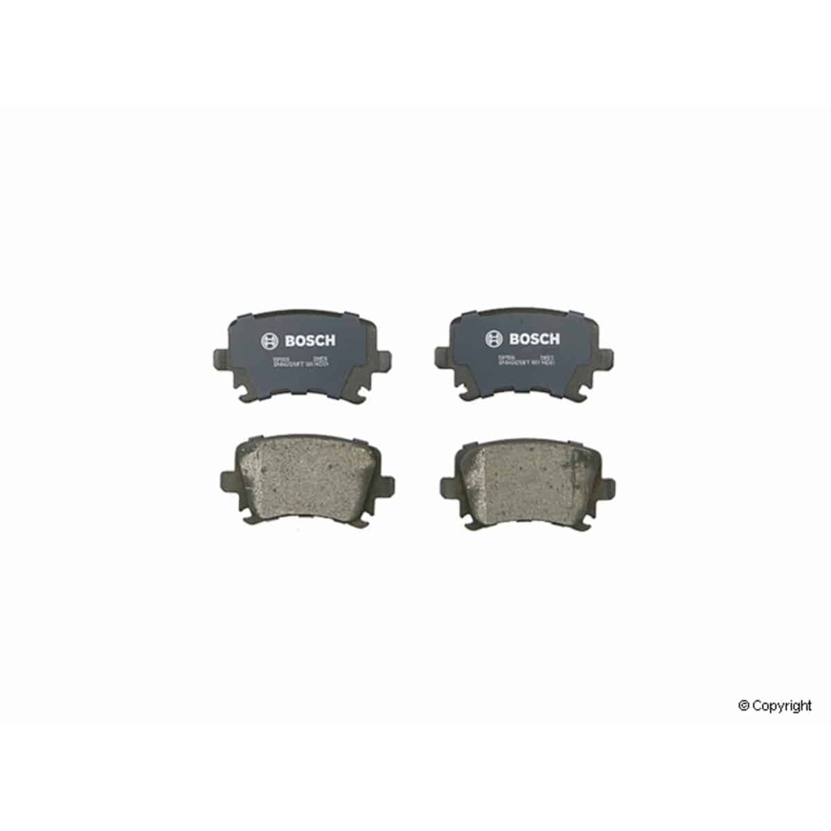 Brake Pad Set, 285/288/302mm Bosch QuietCast Rear